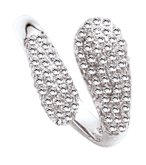 Женское кольцо из серебро 07100251 16,0mm - 19,5mm Женское кольцо из серебро 07100251 16,0mm - 19,5mm