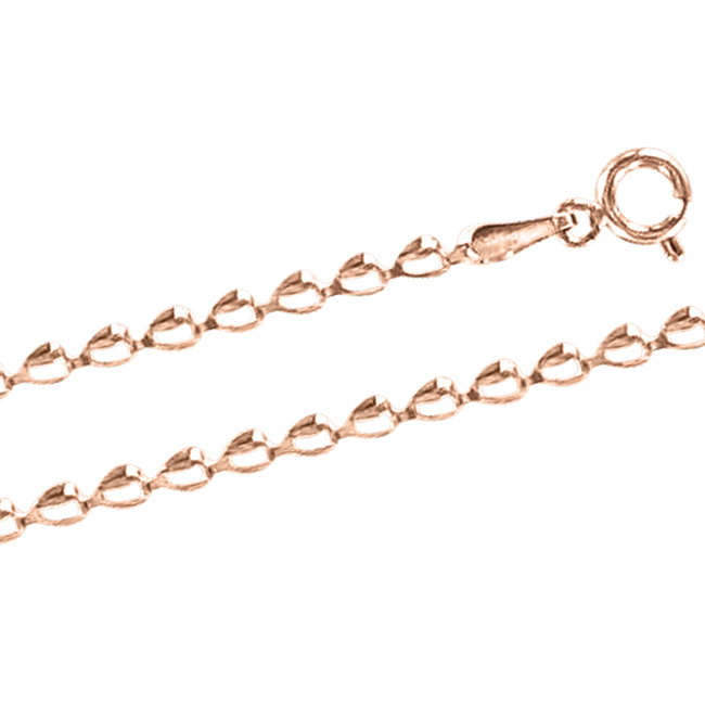 Kette / Armband, Rotgold 585°, Längen 45 cm - 55 cm Kette / Armband, Rotgold 585°, Längen 45 cm - 55 cm