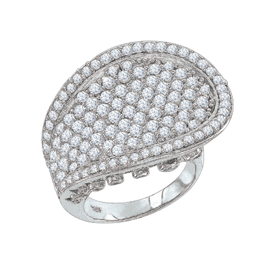 Damenring, Silber 925° , Zirkonia, Größen 16,0 mm - 19,5 mm Damenring, Silber 925° , Zirkonia, Größen 16,0 mm - 19,5 mm