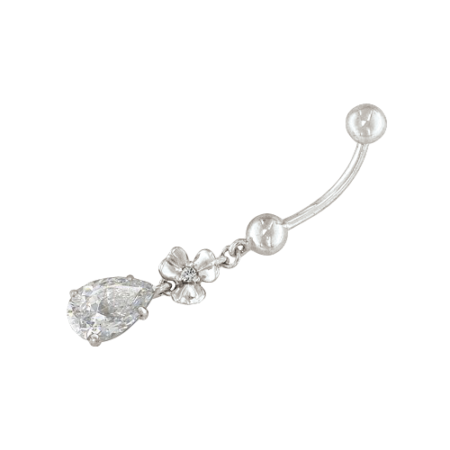 Bauchpircing, Zirkonia, Länger ca. 38 mm, 1,7 gr S/94060001 Bauchpircing, Zirkonia, Länger ca. 38 mm, 1,7 gr S/94060001