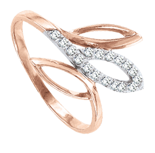 Кольцо, красное/белое золото 9269/dr 16,0mm - 19,5mm Кольцо, красное/белое золото 9269/dr 16,0mm - 19,5mm